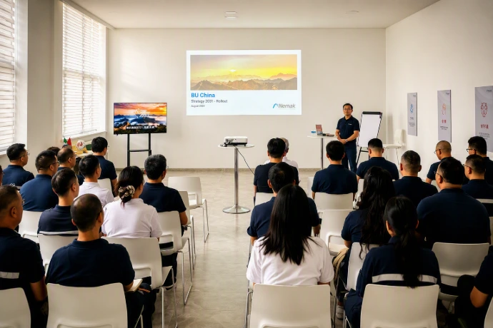Working at Nemak Shenyang